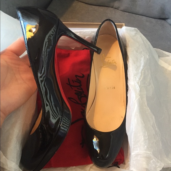 Christian Louboutin Simple 85mm Pump black 7M - Picture 5 of 8